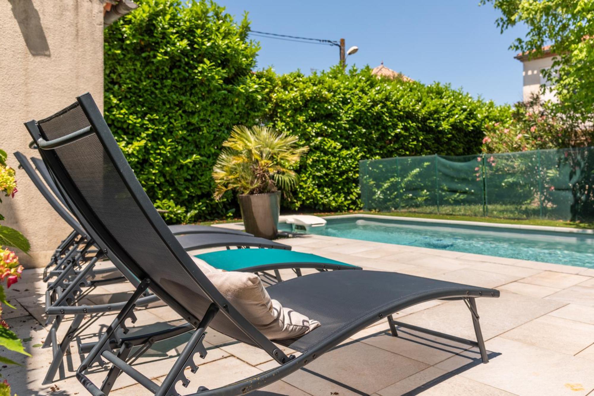 La Casa Grande - Piscine - Wifi - Parking Villa Carcassone Kültér fotó